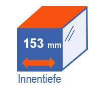 Icon Innentiefe 153 mm
